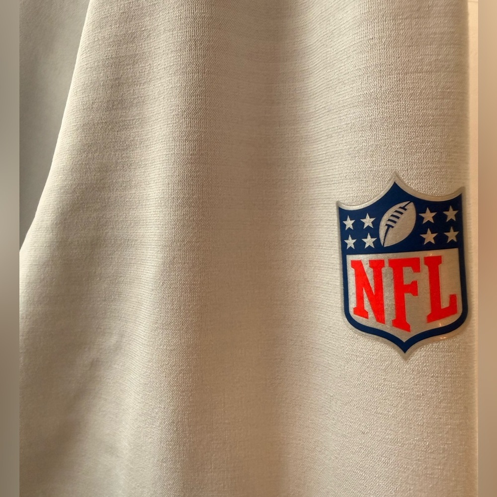Nike NFL Las Vegas Raiders Dri-Fit On Field Long Sleeve Shirt Gray Men’s M - Picture 5 of 6